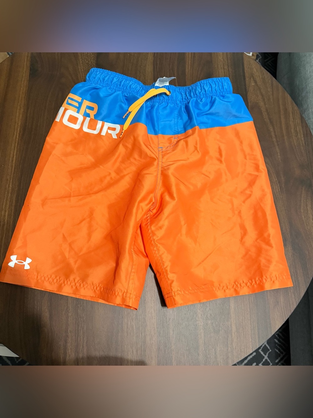 Boys under armour swim trunks